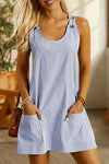 Beth | Stylish Striped Summer Dress with Pockets