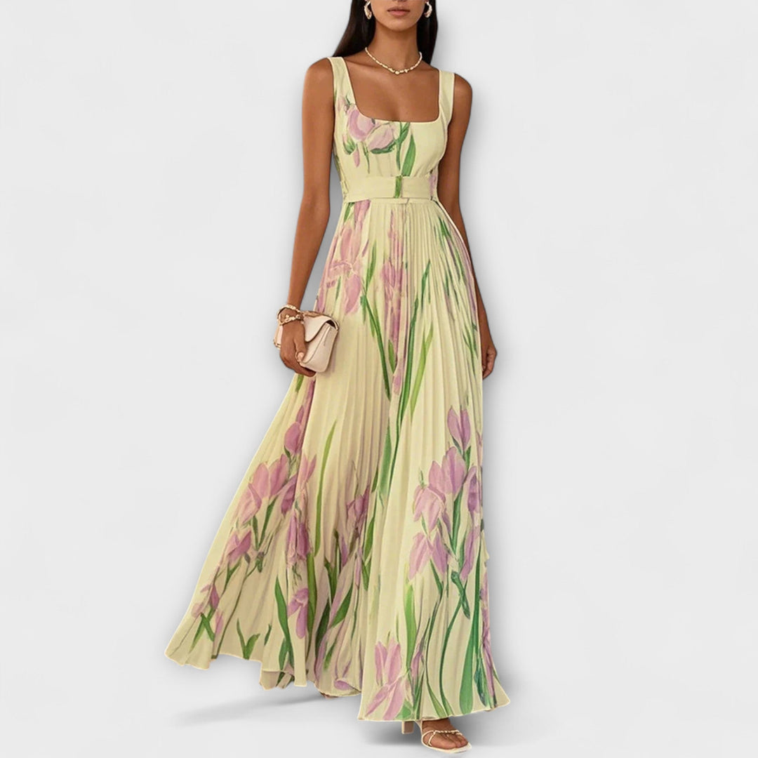 Valoria | Versatile Floral Chiffon Prom Dress for Any Event