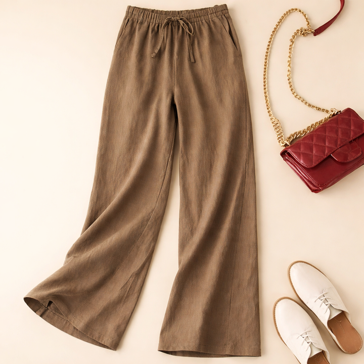 Eloise | Drawstring Trousers with Relaxed Fit and Versatile Style