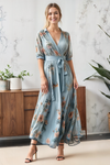Stacey | V-Neck Midi Dress