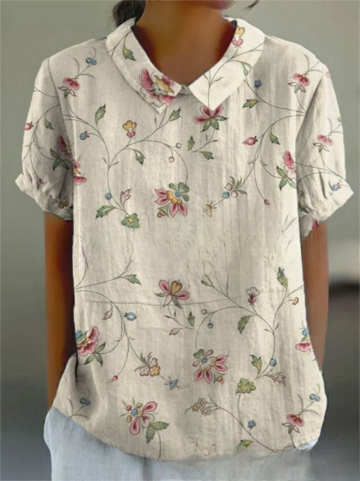 Sienna | Floral Shirt – warm, fashionable, and memorable
