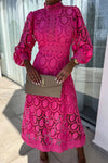 Fiorella | Women's Lace Dress with Intricate Design and Classic Fit
