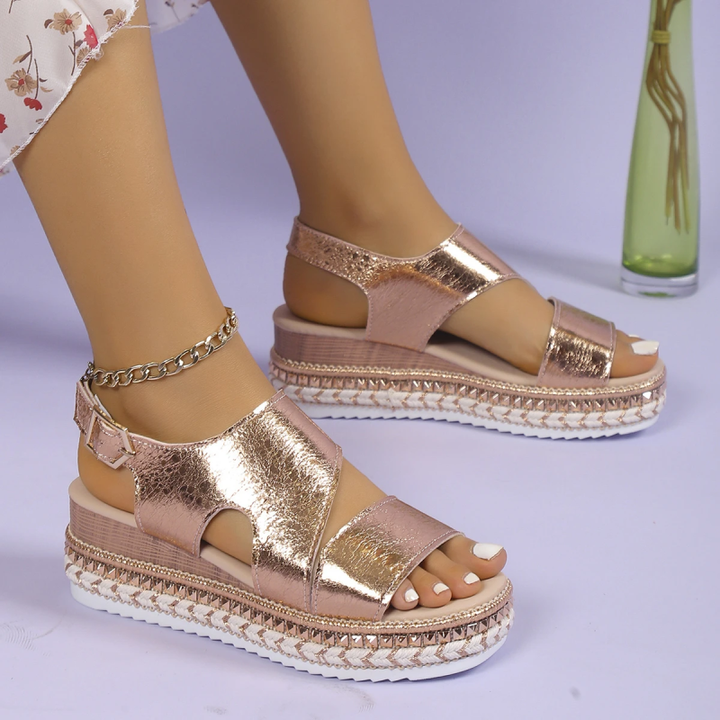 Karen | Glamour Platform Sandals