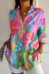 Sienna | Blouse with Playful Print and Lightweight Fabric