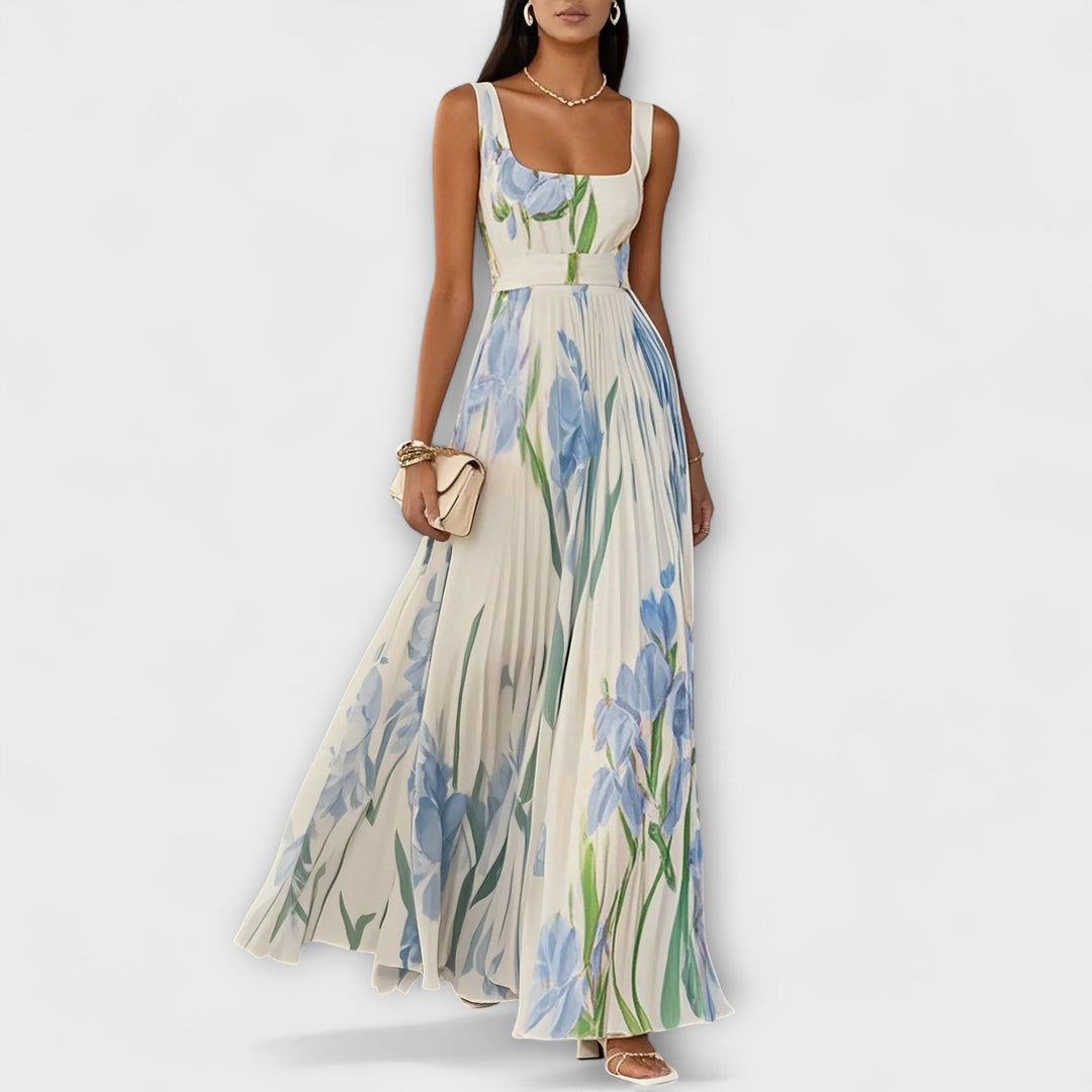 Valoria | Versatile Floral Chiffon Prom Dress for Any Event