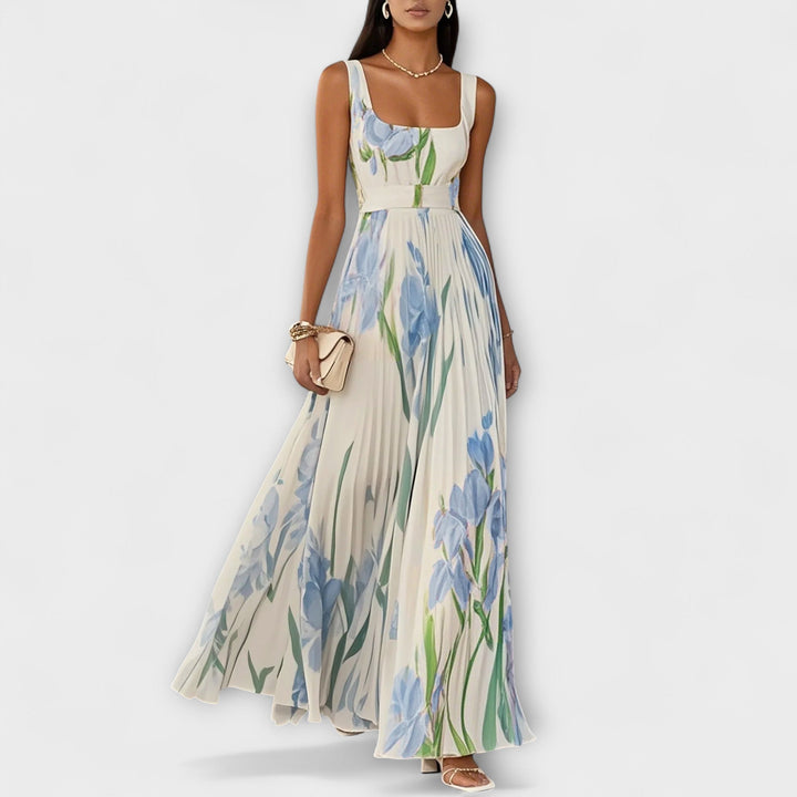 Valoria | Versatile Floral Chiffon Prom Dress for Any Event