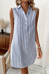 Bethany | Striped Shirt Dress