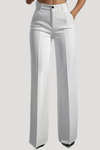Delphine | Women's High Waist Wide Leg Pants