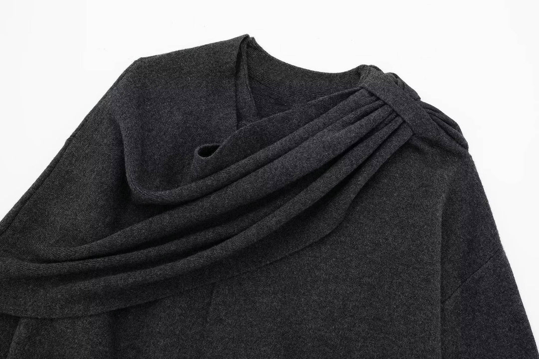 Draped Cape Jacket