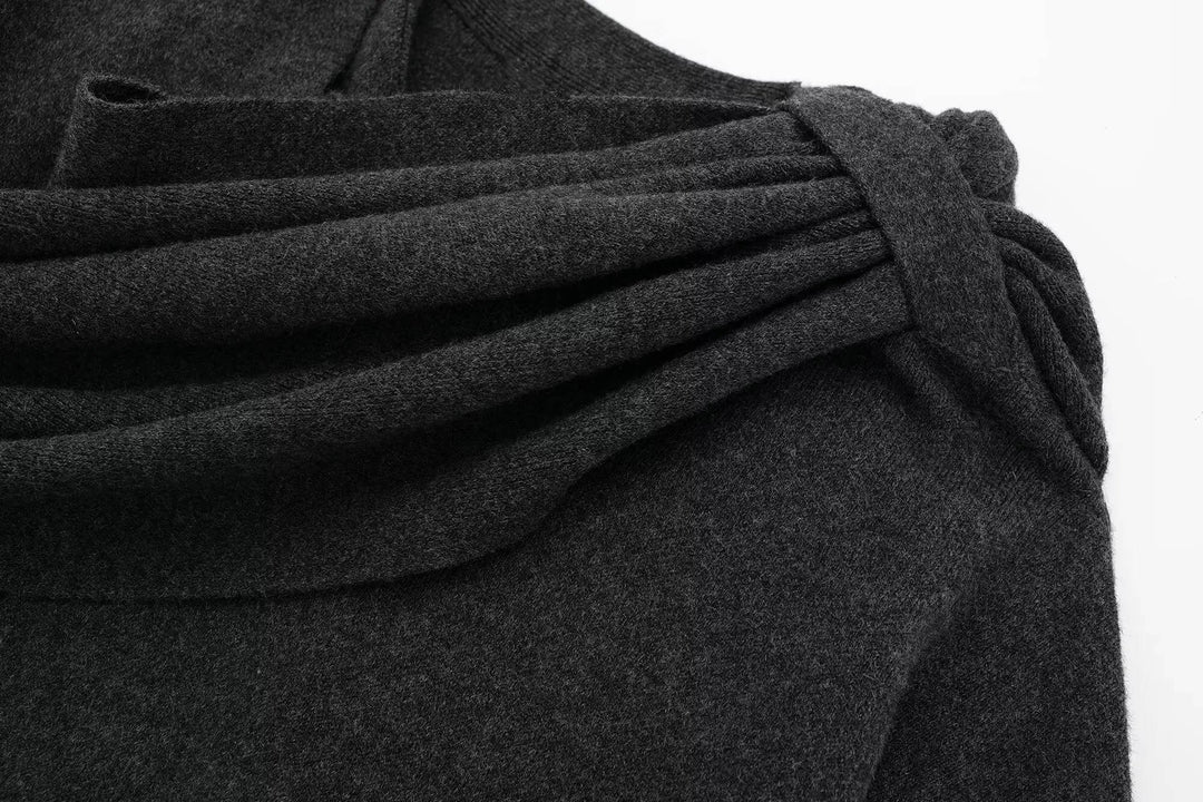 Draped Cape Jacket