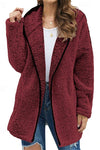 Maya | Women's Coat with Lapel Collar and Pockets