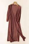 Miriam | Women's Open Front Long Sleeve Cardigan