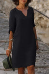 Skylar | Elegant Dress with V-Neck