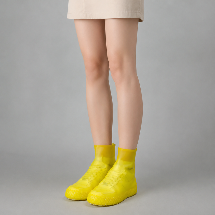 Callie | Unisex Overshoes with Textured Sole and Opening